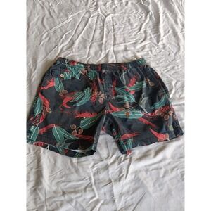Deus Ex Machina Floral Unlined Shorts Mens Sz Large 6" Inseam 31" Waist